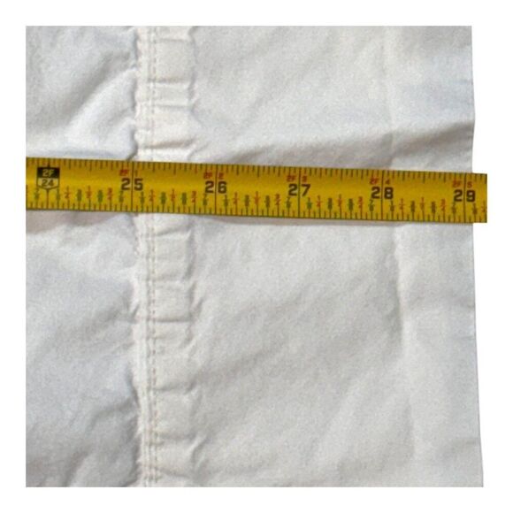 Pottery Barn White Cotton Standard Pillowcases Set Of 3 Lot Replacement Twin - Picture 4 of 10